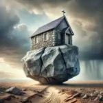 Casa na Rocha Bíblia