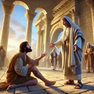 Pedro e João na Porta Formosa