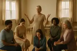 qual o papel da dirigente do círculo de oração