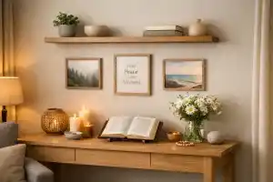 como fazer um oratório em casa