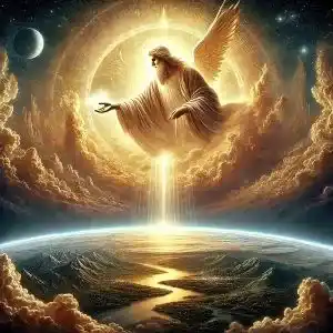 Deus se Inclina para Ver a Terra