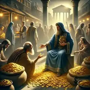 Exemplo de Avareza na Bíblia