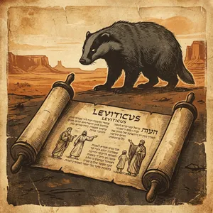 o que é texugo na bíblia