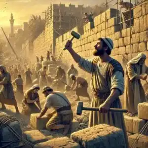 Quem reconstruiu os muros de Jerusalém