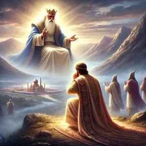 Salomão Pedindo Sabedoria a Deus