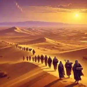 Versículo que Fala dos 40 Anos no Deserto